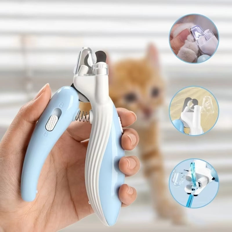 Cute Pets Nail Clippers Labor-Saving Dogs Nail Clipper Scissors Professional Pet Nail Clippers Cat Nail Trimmer Labor-Saving Pet Claw Grooming Scissors For Dogs Small Animals Paw Nail Trimmer